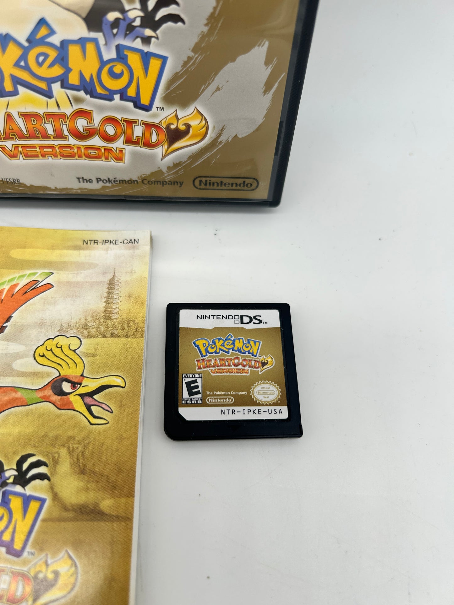 NINTENDO DS | POKEMON HEARTGOLD VERSION | NOT FOR RESALE