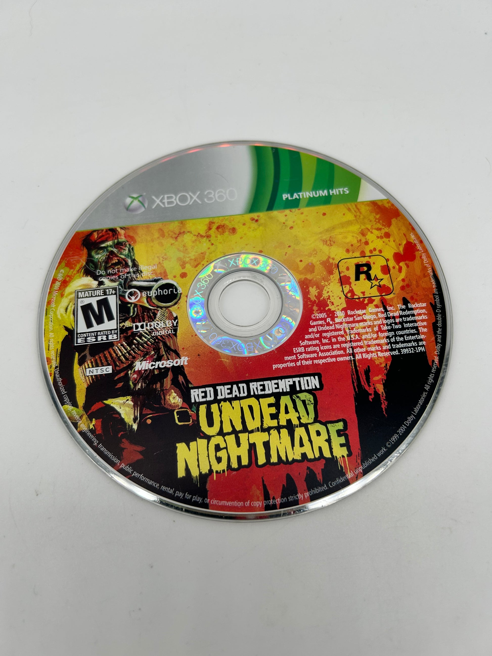 PiXEL-RETRO.COM : MICROSOFT XBOX 360 COMPLETE CIB BOX MANUAL GAME NTSC RED DEAD REDEMPTION UNDEAD NIGHTMARE