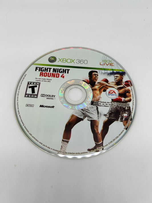 PiXEL-RETRO.COM : MICROSOFT XBOX 360 COMPLETE CIB BOX MANUAL GAME NTSC FIGHT NIGHT ROUND 4