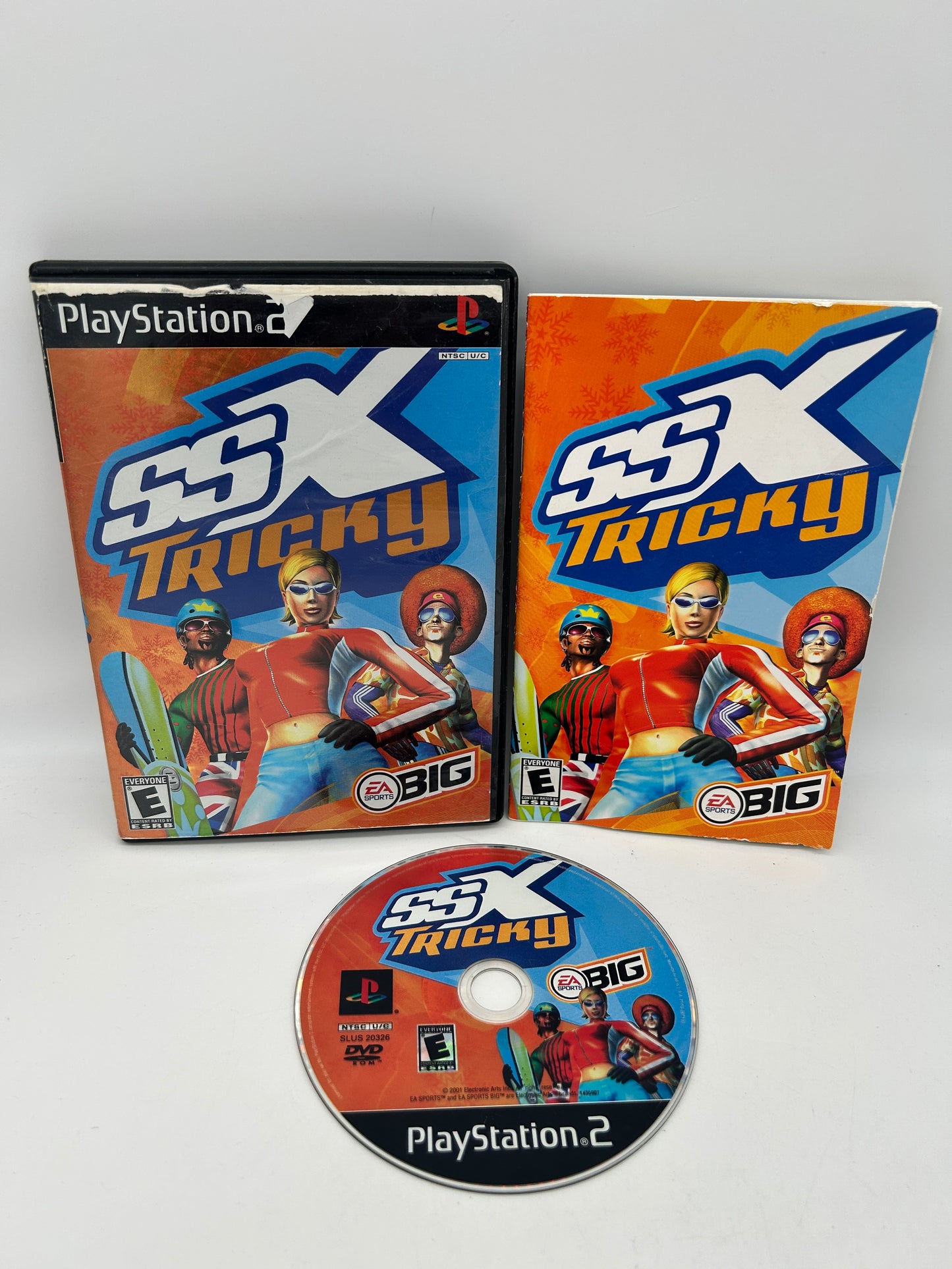 PiXEL-RETRO.COM : SONY PLAYSTATION 2 (PS2) COMPLET CIB BOX MANUAL GAME NTSC SSX TRICKY