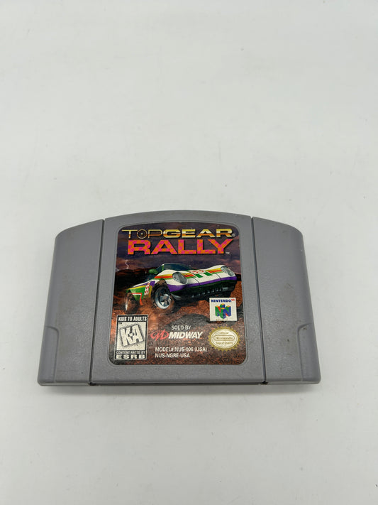 PiXEL-RETRO.COM : NINTENDO 64 (N64) GAME NTSC TOP GEAR RALLY 