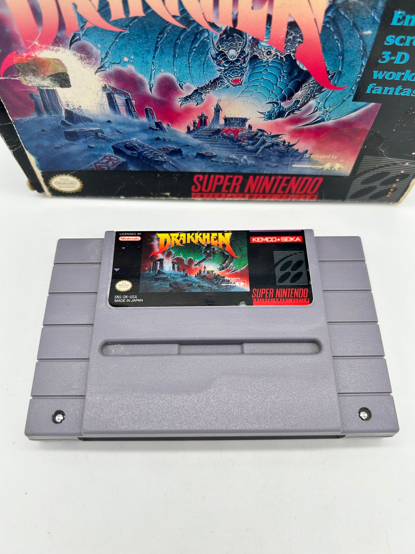 SUPER NiNTENDO [SNES] | DRAKKHEN