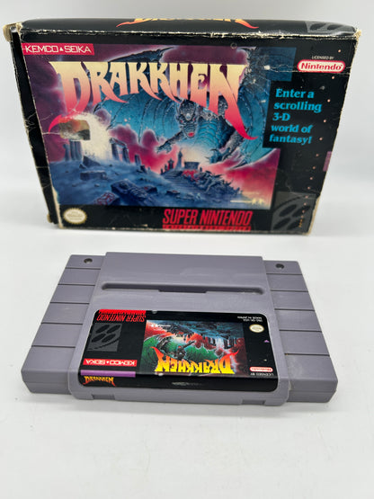 SUPER NiNTENDO [SNES] | DRAKKHEN