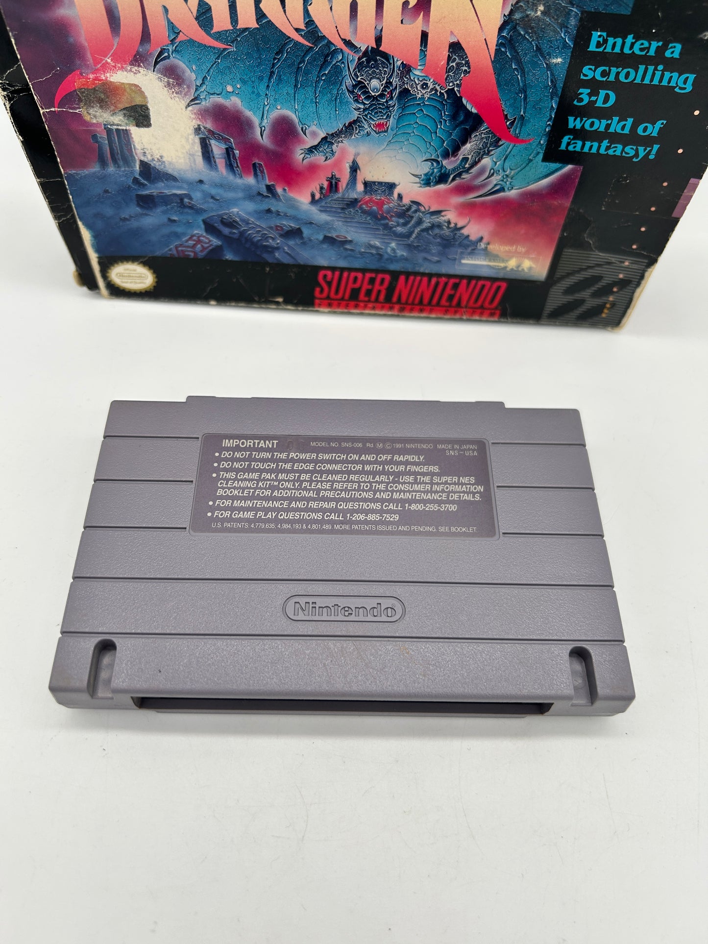 SUPER NiNTENDO [SNES] | DRAKKHEN