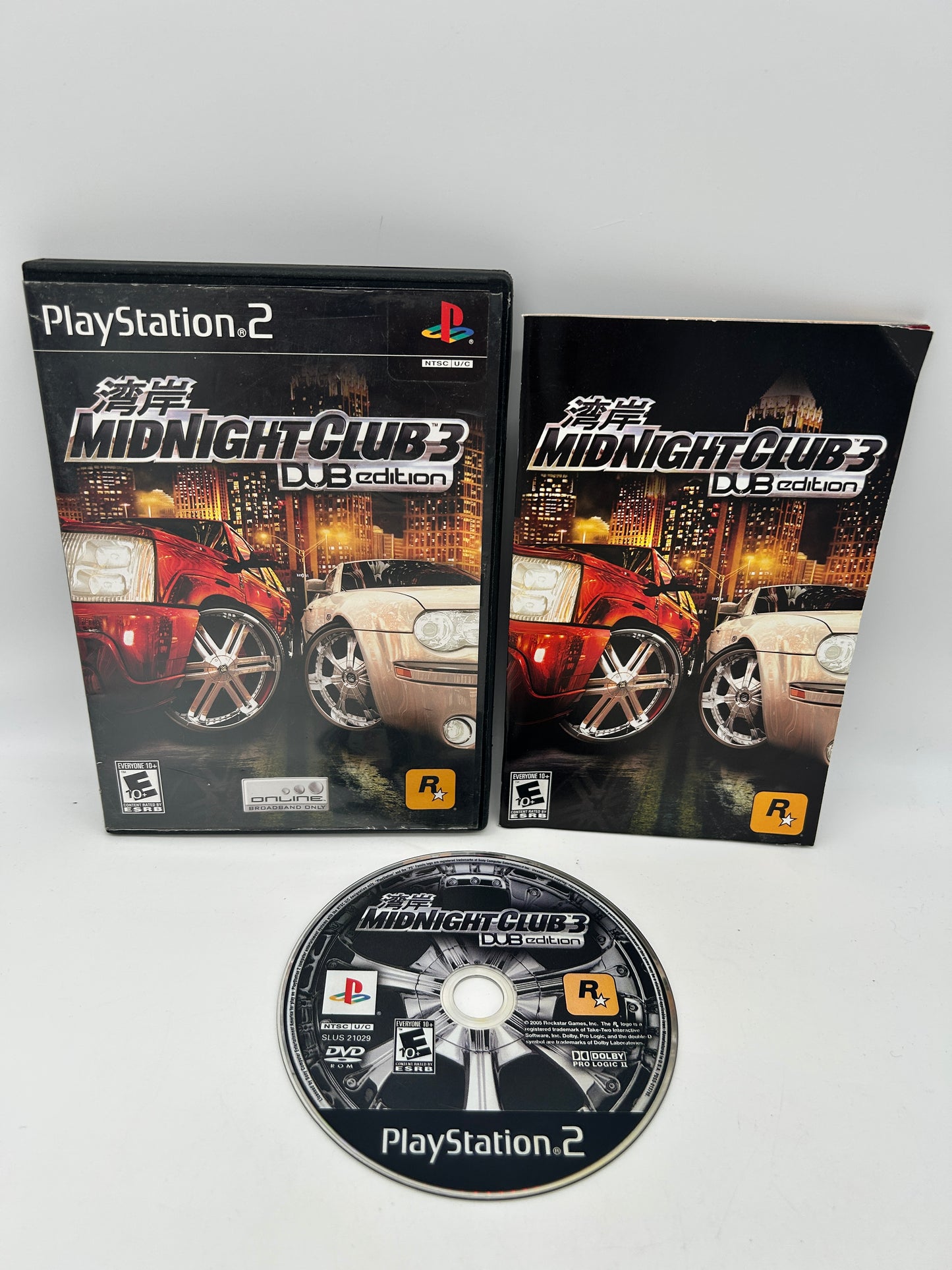 SONY PLAYSTATiON 2 [PS2] | MiDNiGHT CLUB 3 DUB EDiTiON