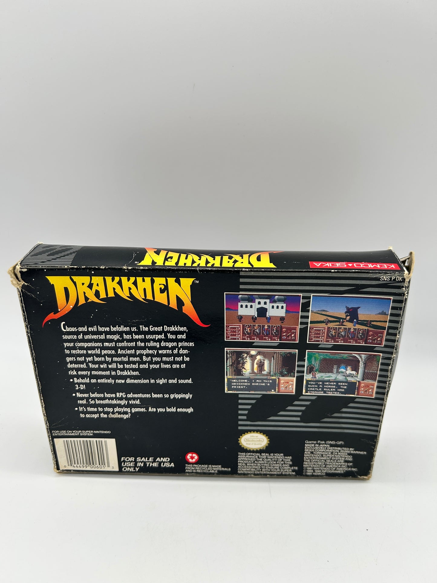 SUPER NiNTENDO [SNES] | DRAKKHEN