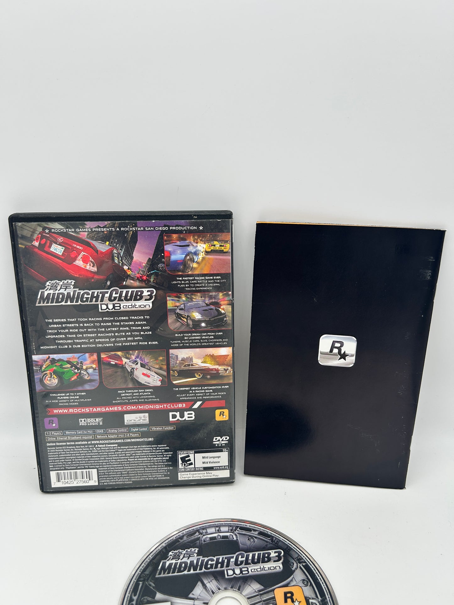 SONY PLAYSTATiON 2 [PS2] | MiDNiGHT CLUB 3 DUB EDiTiON