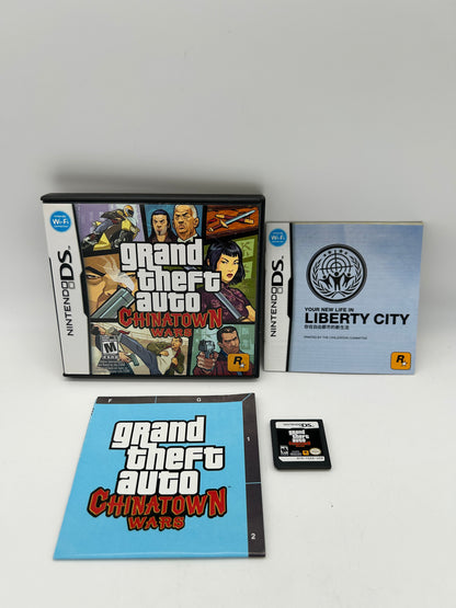 PiXEL-RETRO.COM : NINTENDO DS (DS) COMPLETE CIB BOX MANUAL GAME NTSC GRAND THEFT AUTO CHINATOWN WARS