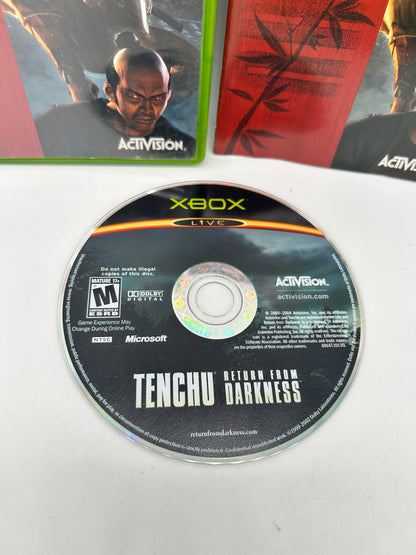 MiCROSOFT XBOX ORiGiNAL | TENCHU RETURN FROM DARKNESS