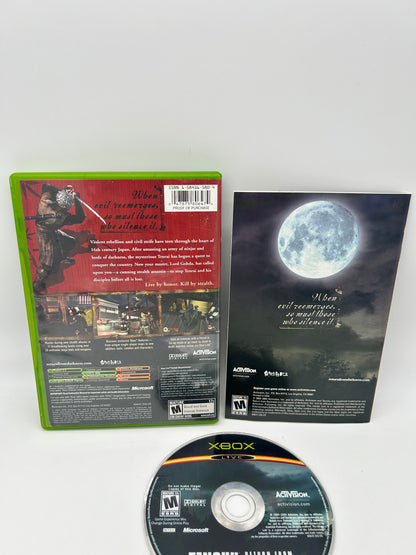MiCROSOFT XBOX ORiGiNAL | TENCHU RETURN FROM DARKNESS