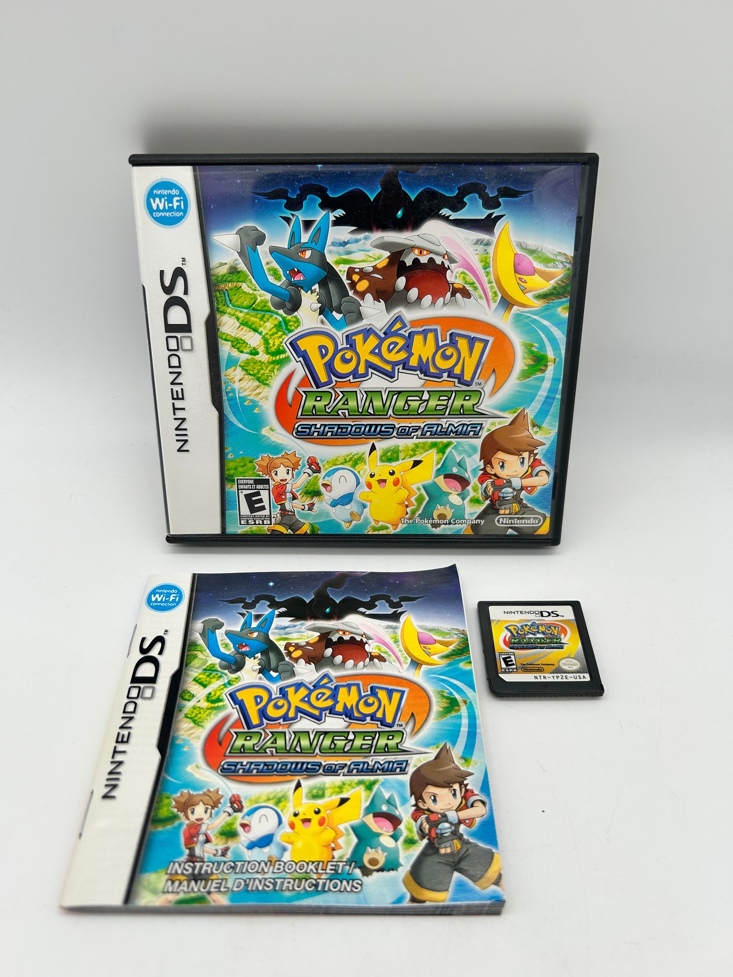 PiXEL-RETRO.COM : NINTENDO DS (DS) COMPLETE CIB BOX MANUAL GAME NTSC POKEMON VERSION RANGER SHADOWS OF ALMIA