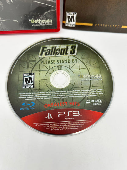 SONY PLAYSTATiON 3 [PS3] | FALLOUT 3 | GREATEST HiTS