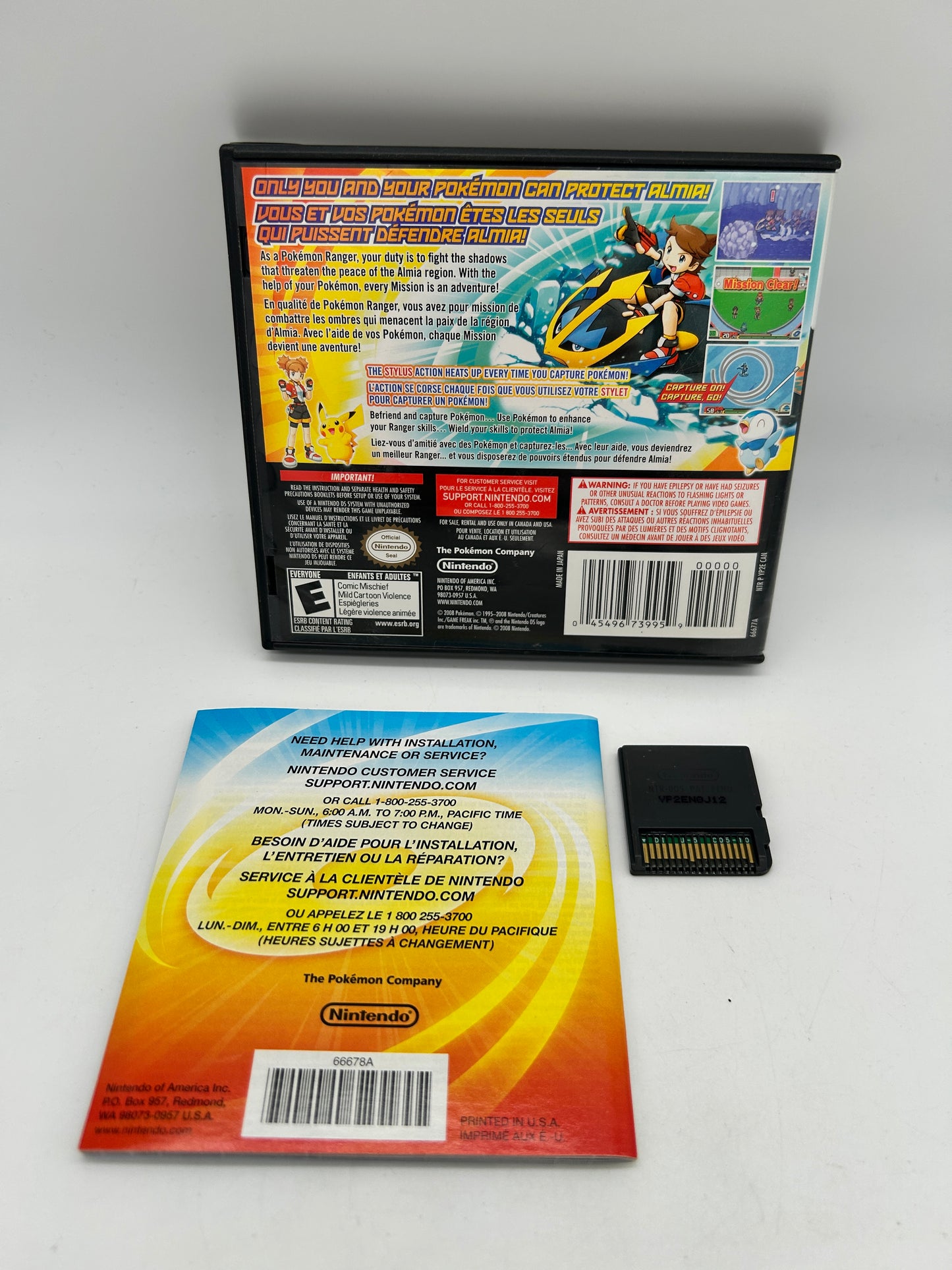 NiNTENDO DS | POKEMON RANGER SHADOWS OF ALMiA