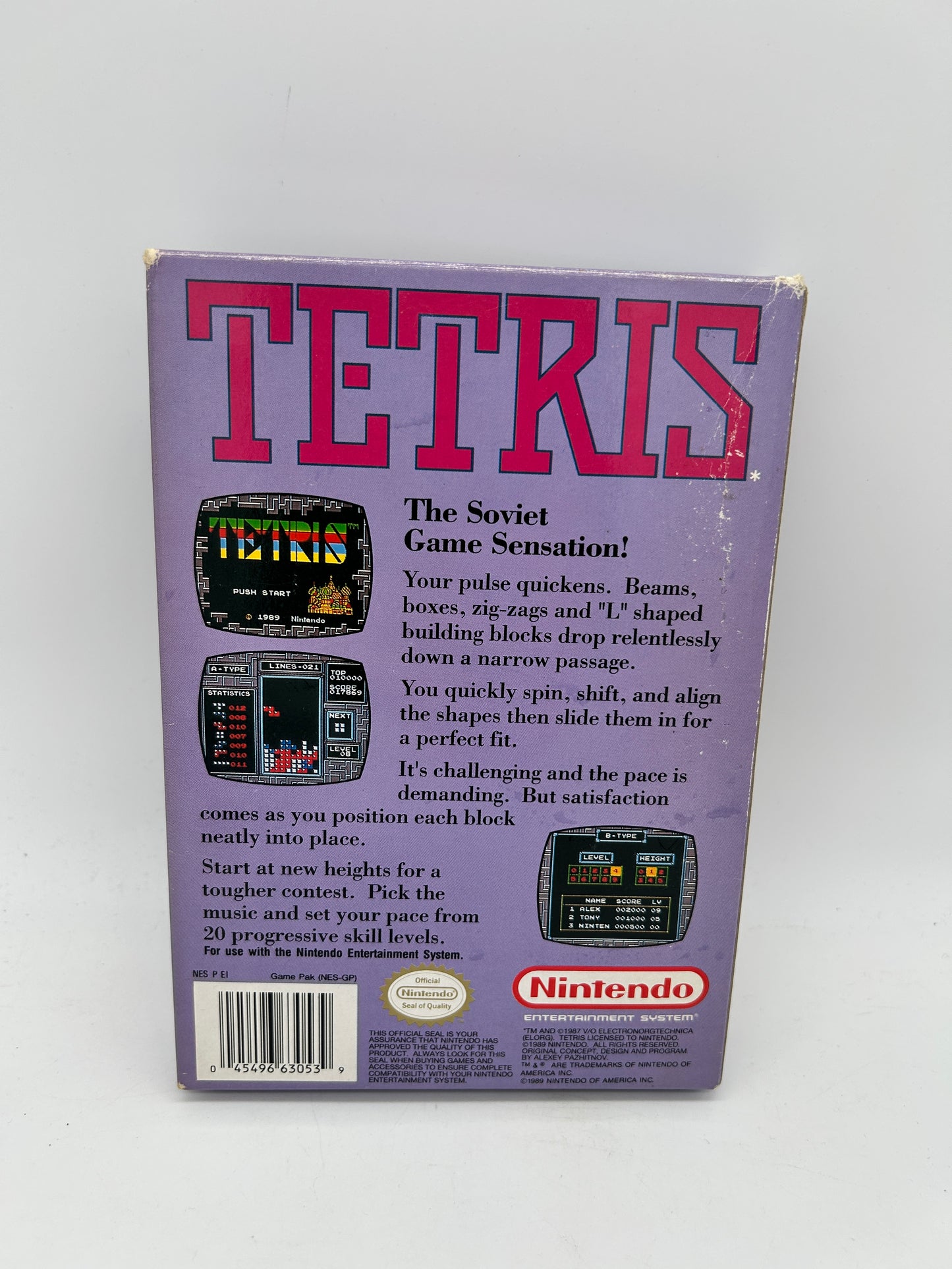 NiNTENDO [NES] ORiGiNAL | TETRiS