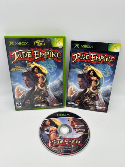 PiXEL-RETRO.COM : MICROSOFT XBOX COMPLETE CIB BOX MANUAL GAME NTSC JADE EMPIRE