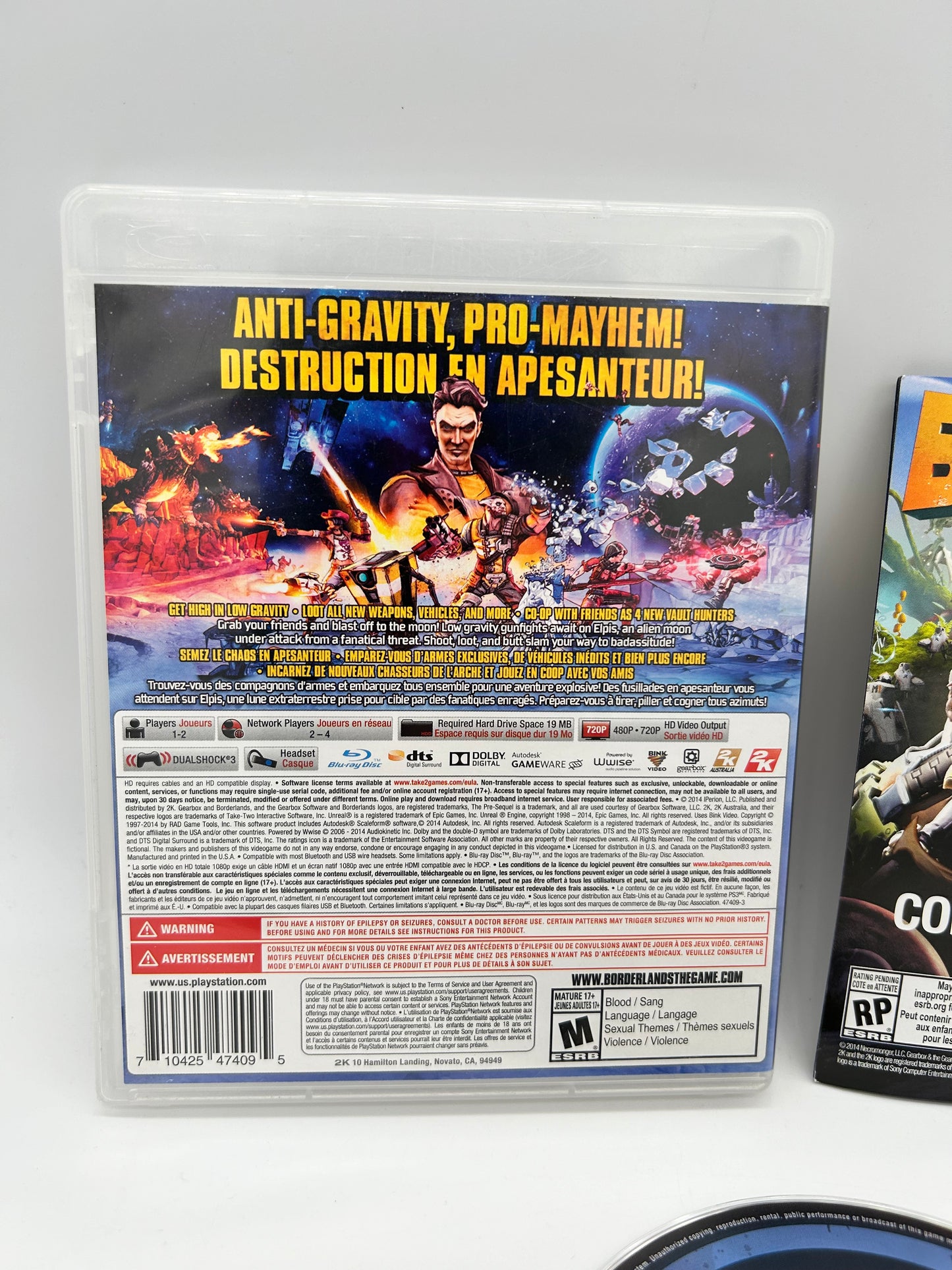 SONY PLAYSTATiON 3 [PS3] | BORDERLANDS THE PRE-SEQUEL