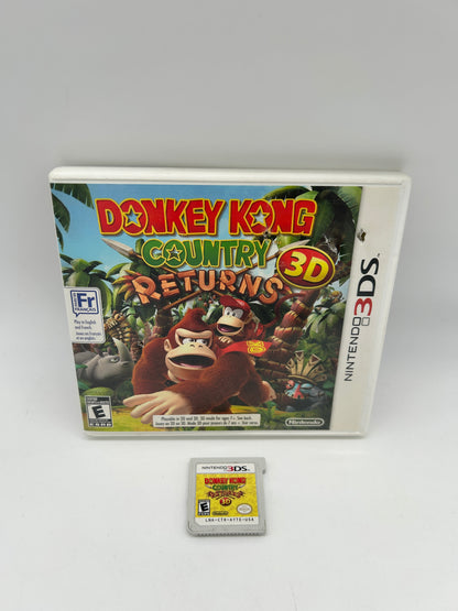PiXEL-RETRO.COM : NINTENDO 3DS (3DS) COMPLET CIB BOX MANUAL GAME NTSC DONKEY KONG COUNTRY RETURNS 3D