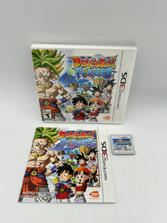 PiXEL-RETRO.COM : NINTENDO 3DS (3DS) COMPLETE CIB BOX MANUAL GAME NTSC DRAGON BALL FUSIONS