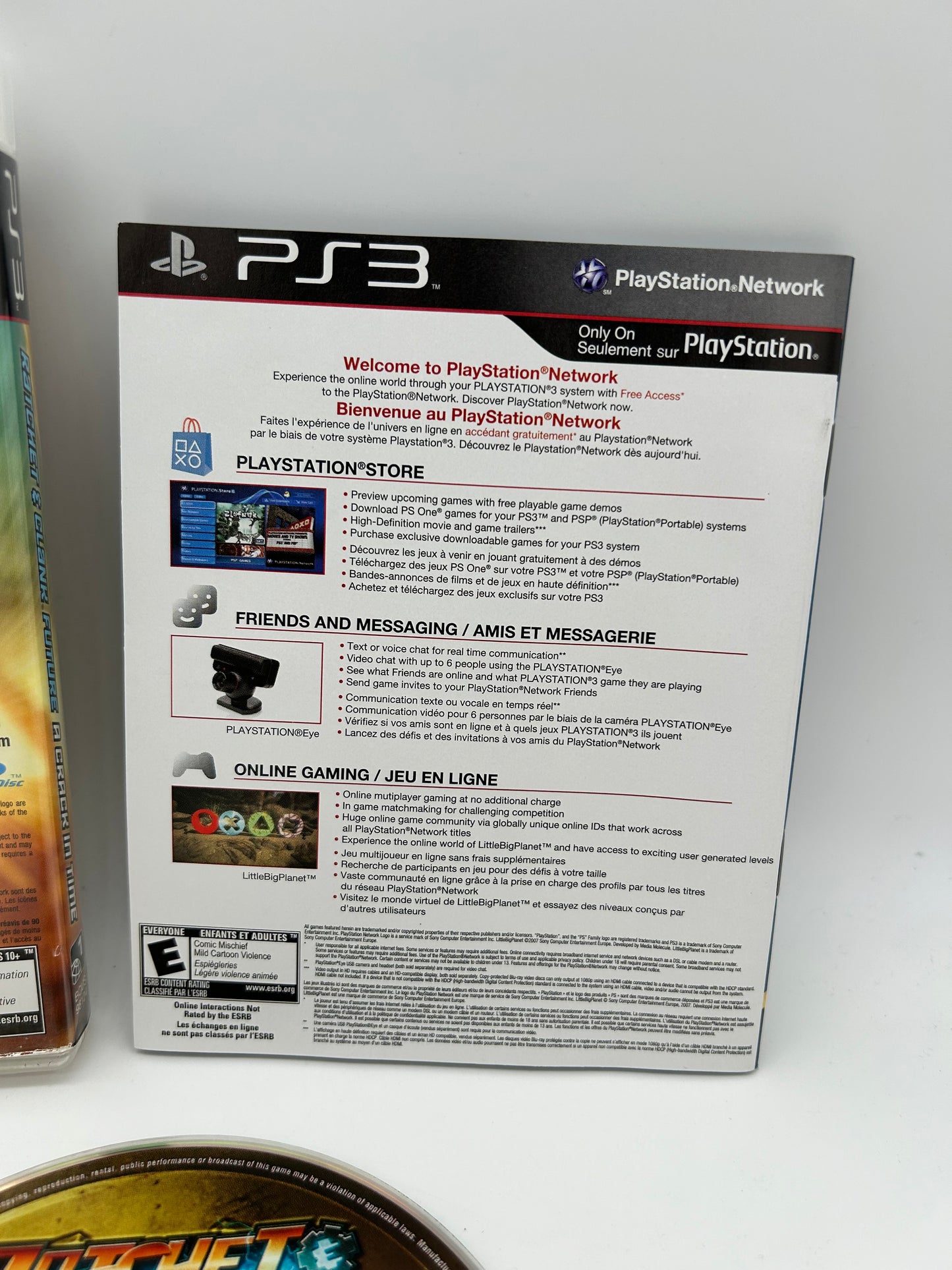 SONY PLAYSTATiON 3 [PS3] | RATCHET CLANK A CRACK iN TiME