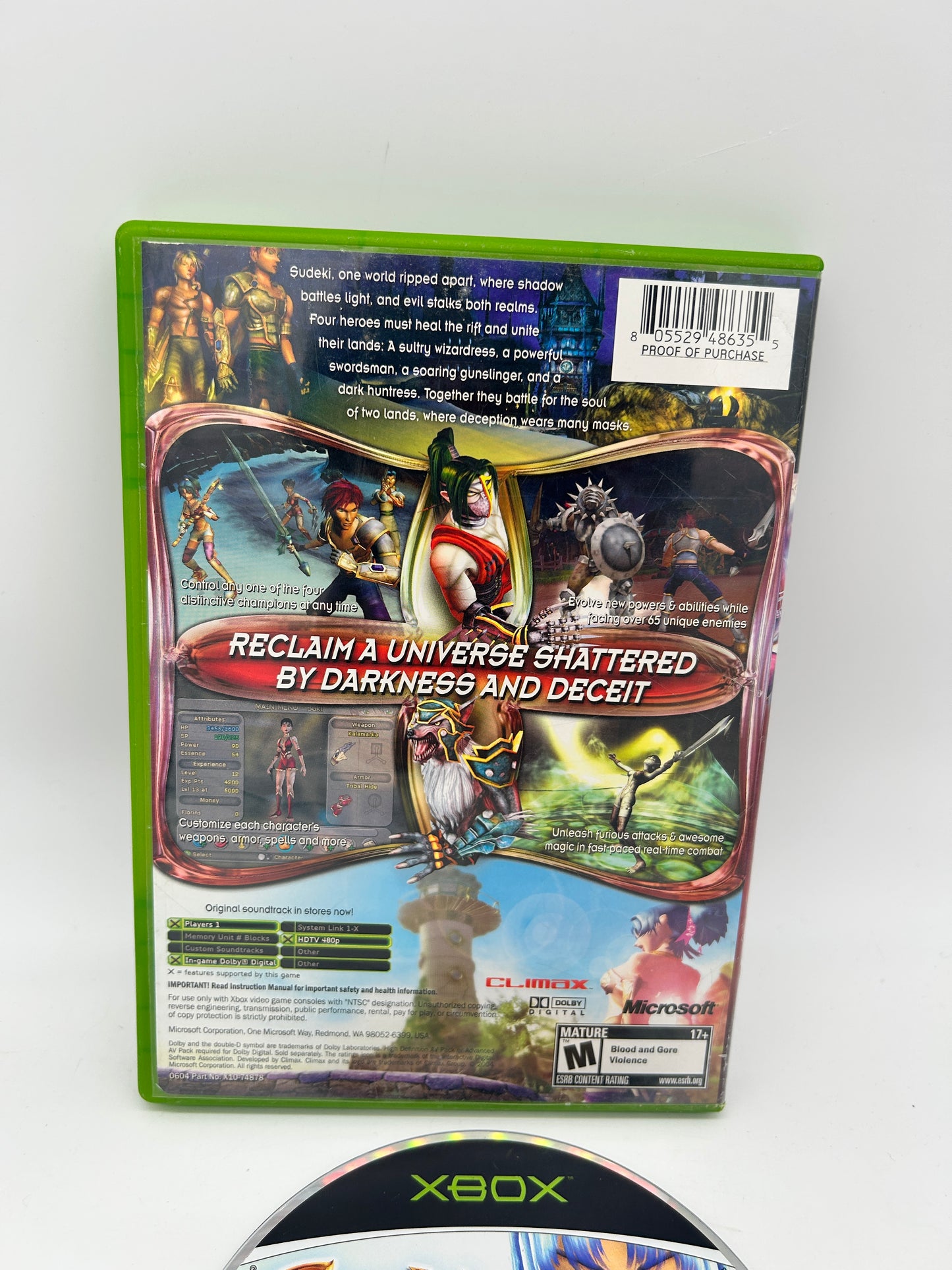 MiCROSOFT XBOX ORiGiNAL | SUDEKi