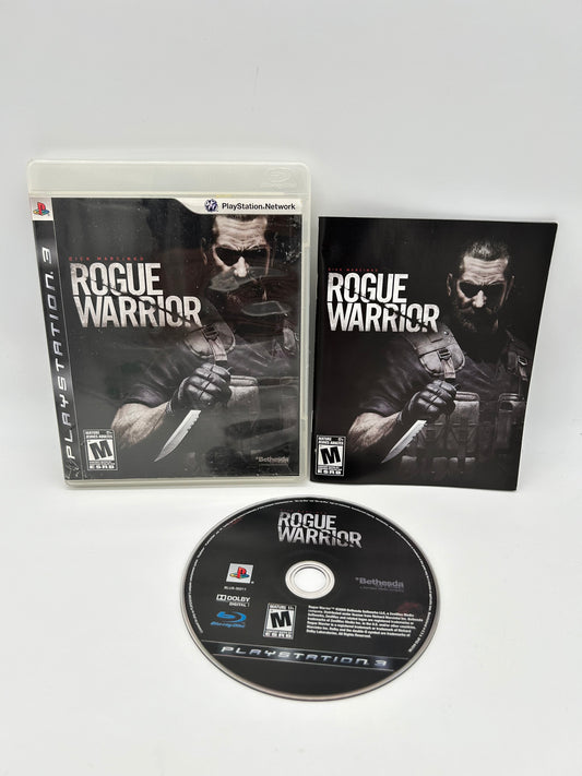 PiXEL-RETRO.COM : SONY PLAYSTATION 3 PS3 COMPLETE GAME BOX MANUAL NTSC ROGUE WARRIOR