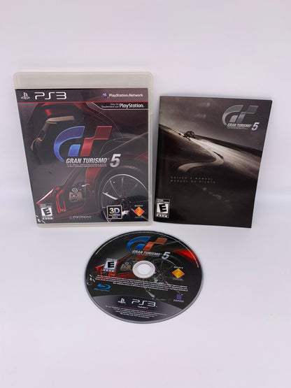 PiXEL-RETRO.COM : SONY PLAYSTATION 3 (PS3) COMPLET CIB BOX MANUAL GAME NTSC GRAN TURISMO GT 5