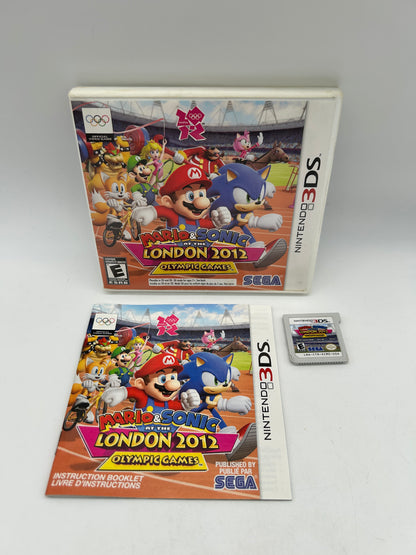 PiXEL-RETRO.COM : NINTENDO 3DS (3DS) COMPLETE CIB BOX MANUAL GAME NTSC MARIO & SONIC AT THE OLYMPIC GAMES LONDON 2012