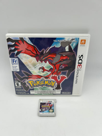 PiXEL-RETRO.COM : NINTENDO 3DS (3DS) COMPLETE CIB BOX MANUAL GAME NTSC POKEMON Y