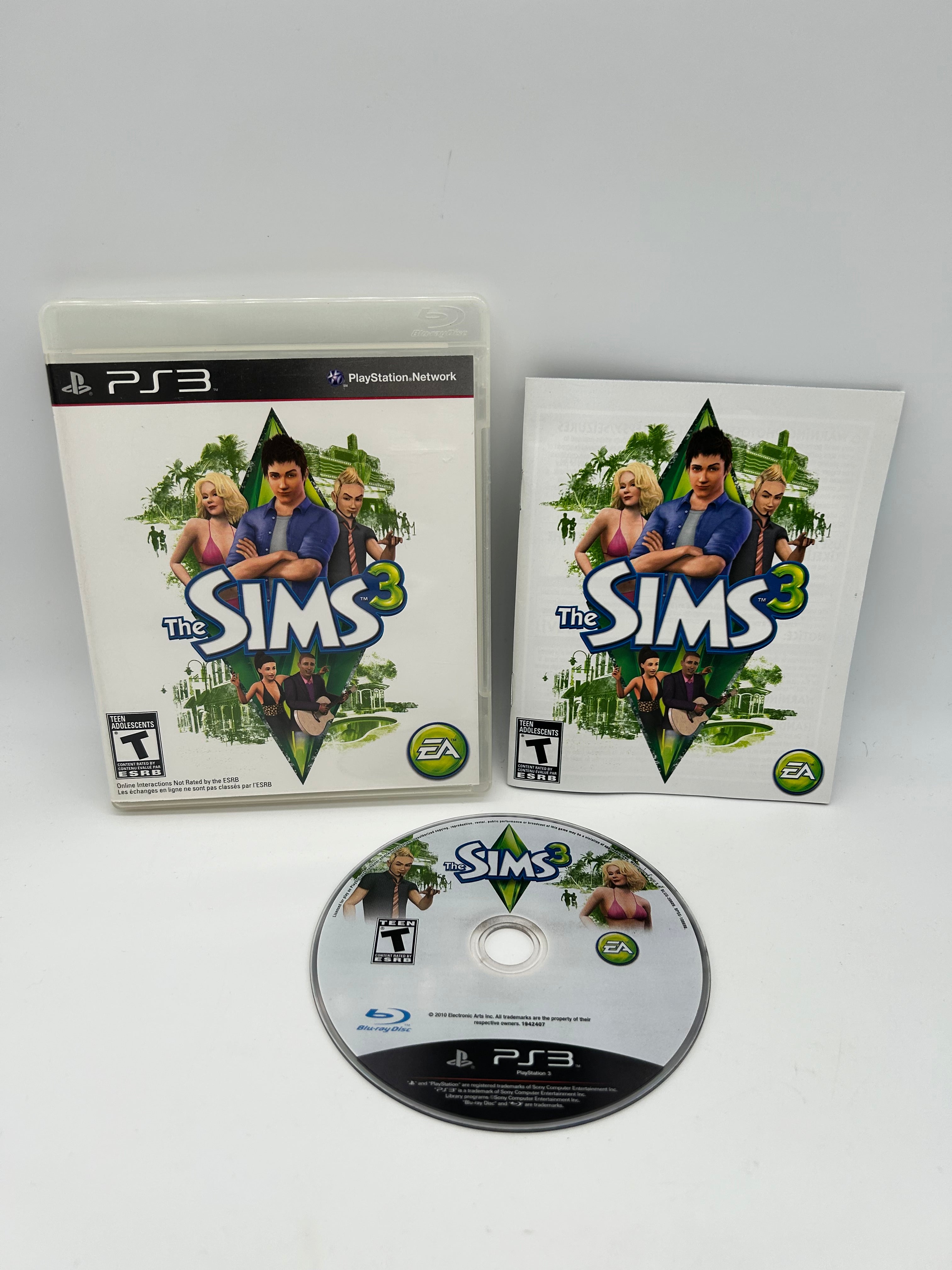 SONY PLAYSTATiON 3 PS3 THE SIMS 3 PiXEL RETRO.COM