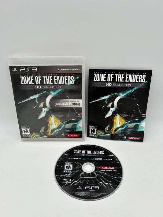 PiXEL-RETRO.COM : SONY PLAYSTATION 3 PS3 COMPLETE GAME BOX MANUAL NTSC ZONE OF THE ENDERS HD COLLECTION