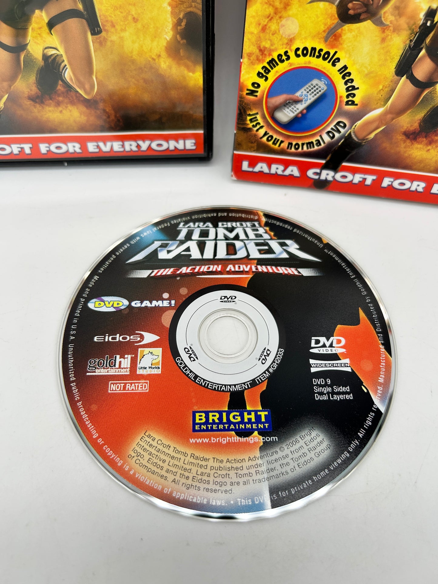 DVD GAME | LARA CROFT TOMB RAiDER THE ACTiON ADVENTURE