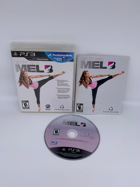 PiXEL-RETRO.COM : SONY PLAYSTATION 3 (PS3) COMPLET CIB BOX MANUAL GAME NTSC GET FIT WITH MEL B