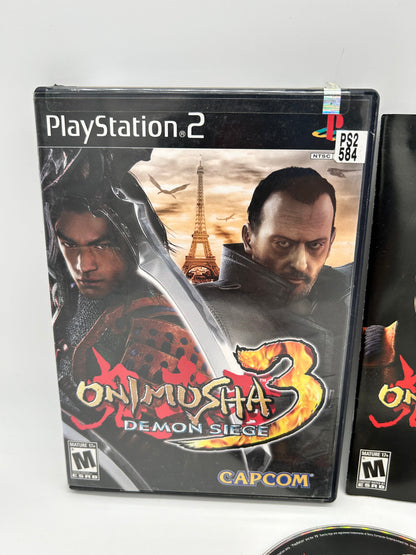 SONY PLAYSTATiON 2 [PS2] | ONiMUSHA 3 DEMON SiEGE