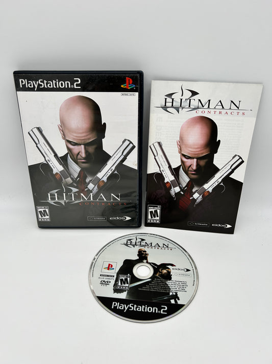 PiXEL-RETRO.COM : SONY PLAYSTATION 2 (PS2) COMPLET CIB BOX MANUAL GAME NTSC HITMAN CONTRACTS