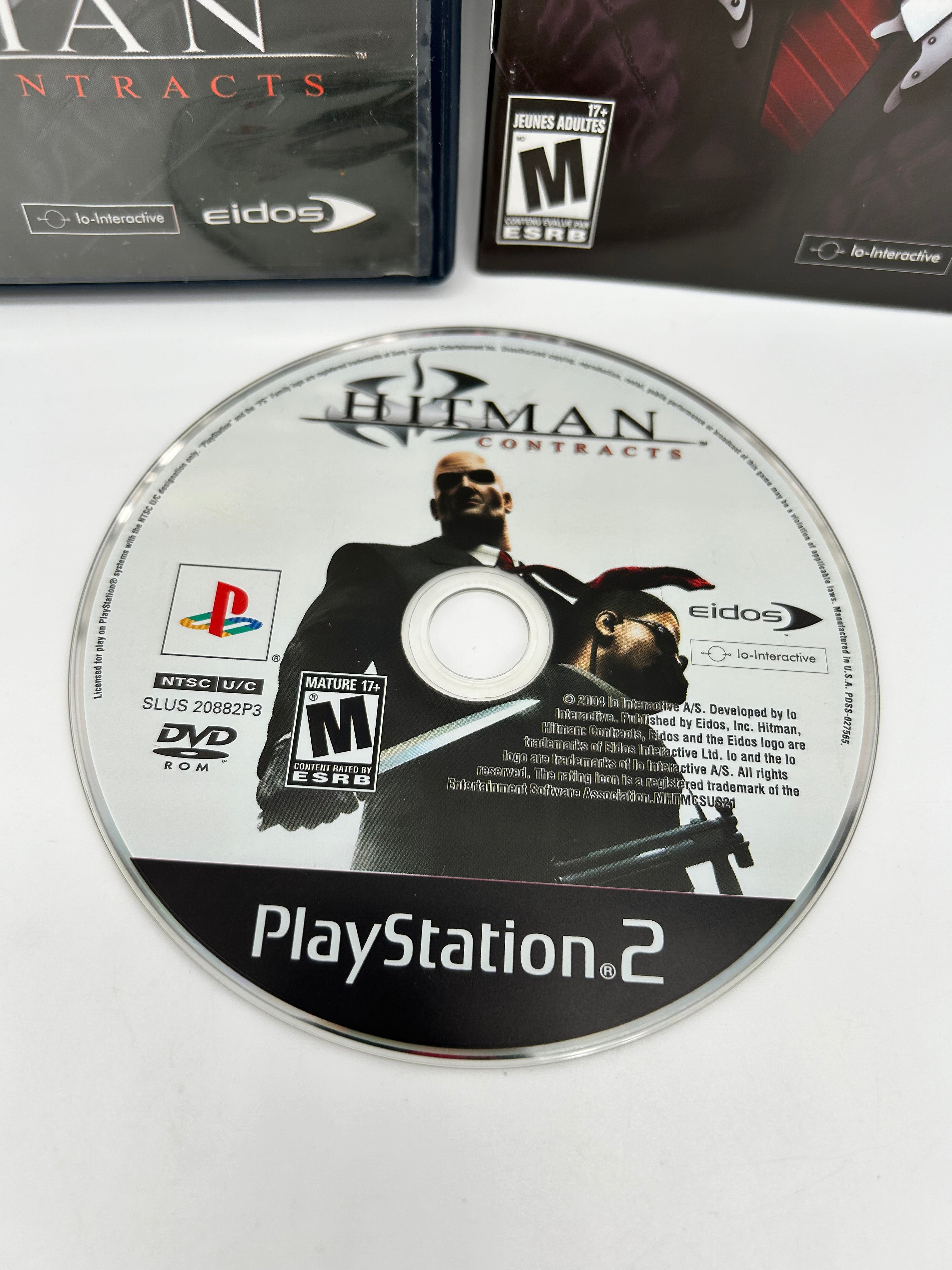 SONY PLAYSTATiON 2 [PS2] | HiTMAN CONTRACTS – PiXEL-RETRO.COM