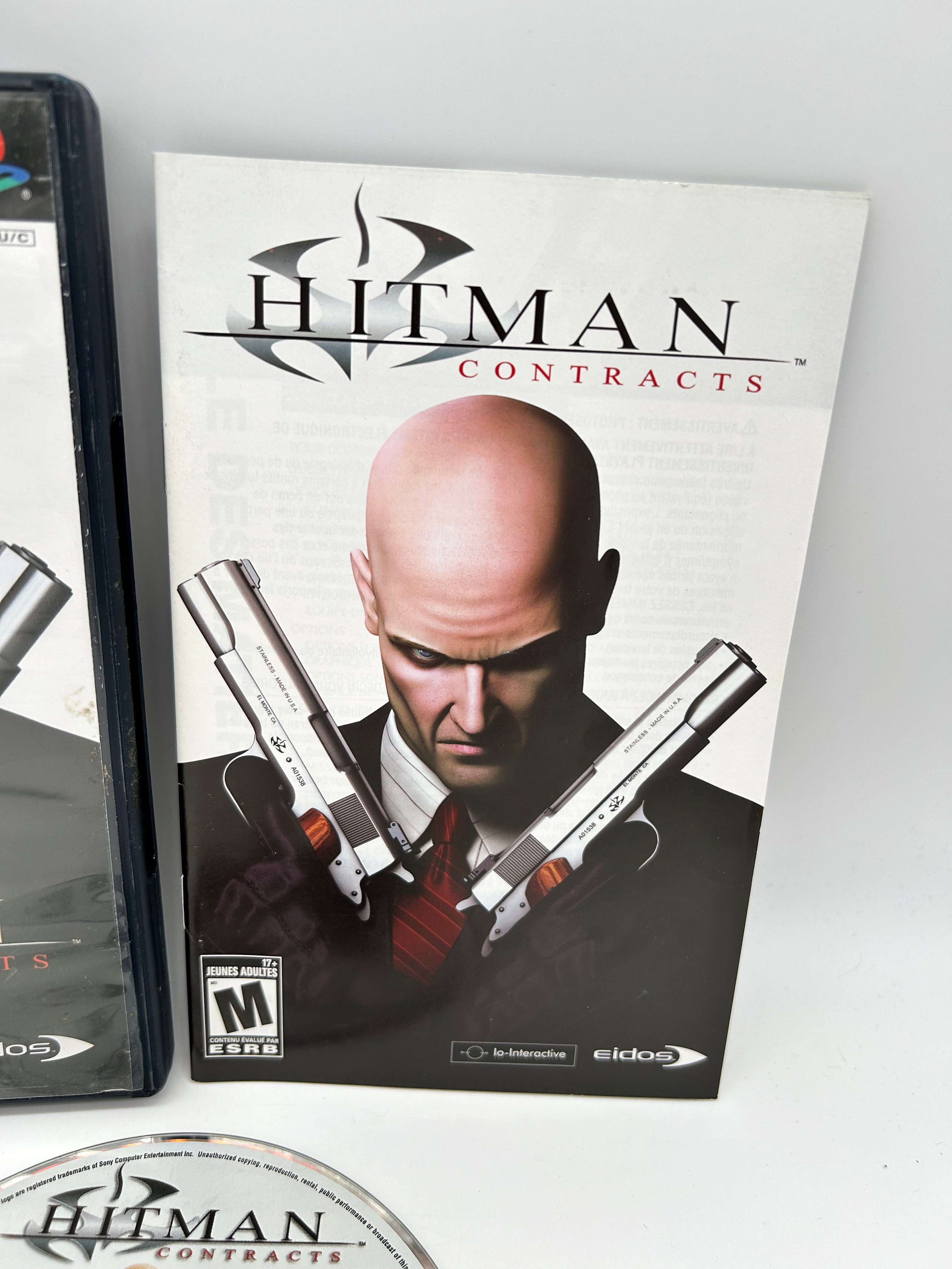 SONY PLAYSTATiON 2 [PS2] | HiTMAN CONTRACTS – PiXEL-RETRO.COM