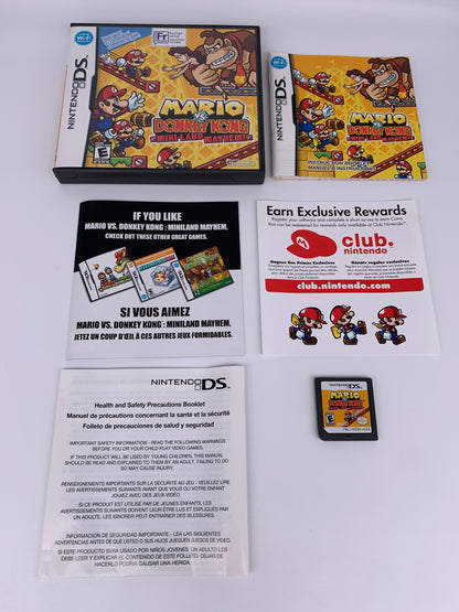 PiXEL-RETRO.COM : NINTENDO DS COMPLET CIB BOX MANUAL GAME NTSC MARIO VS DONKEY KONG MINI-LAND MAYHEM