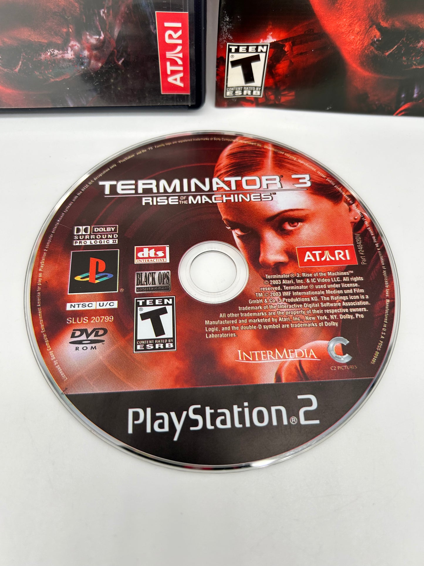SONY PLAYSTATiON 2 [PS2] | TERMiNATOR 3 RiSE OF THE MACHiNES
