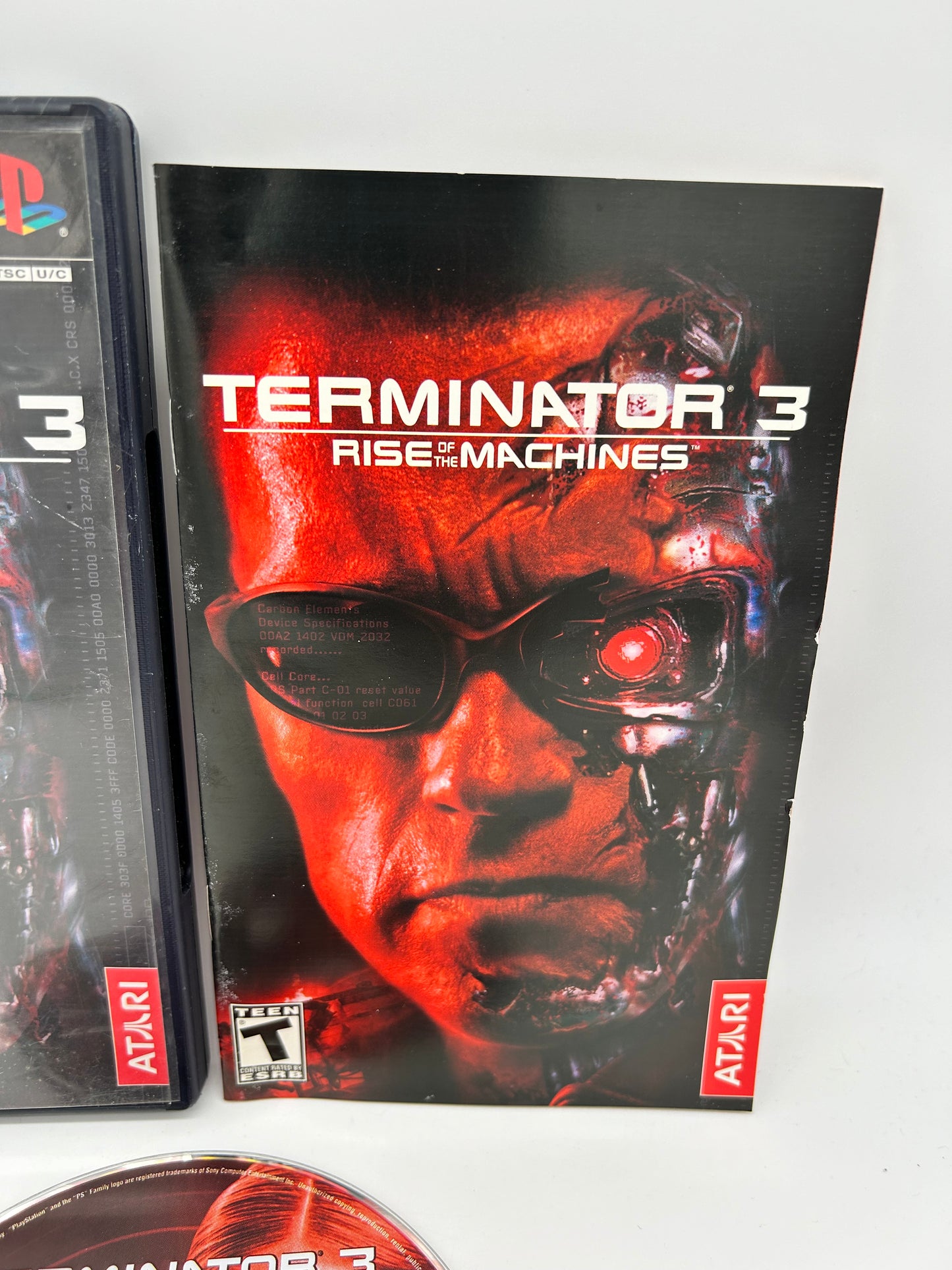 SONY PLAYSTATiON 2 [PS2] | TERMiNATOR 3 RiSE OF THE MACHiNES