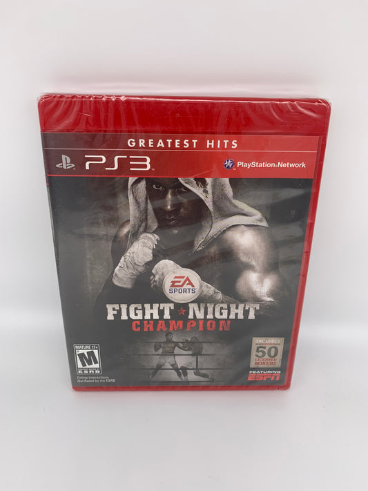 PiXEL-RETRO.COM : SONY PLAYSTATION 3 (PS3) COMPLET CIB BOX MANUAL GAME NTSC FIGHT NIGHT CHAMPION