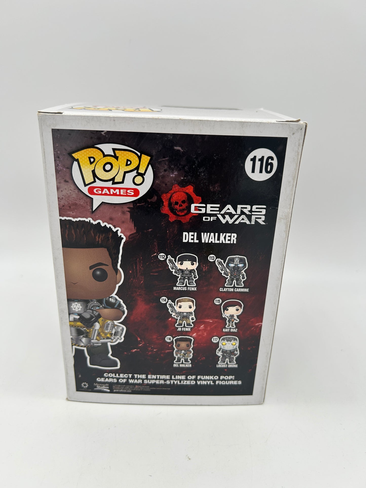 FUNKO POP GEARS OF WAR SERiES | DEL WALKER | 116