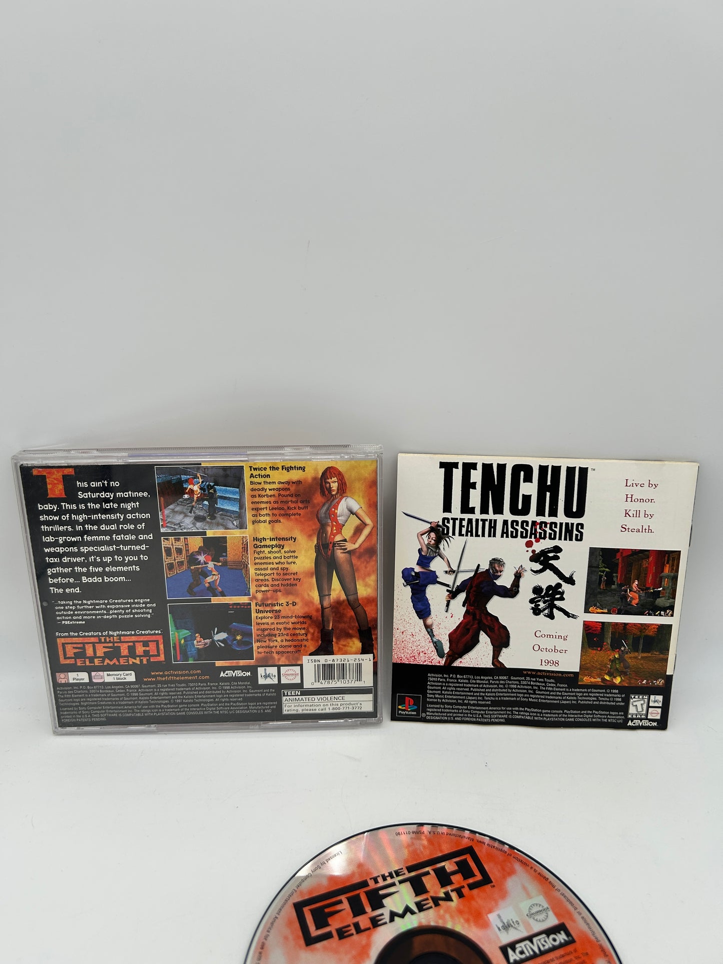 SONY PLAYSTATION [PS1] | THE FIFTH ELEMENT