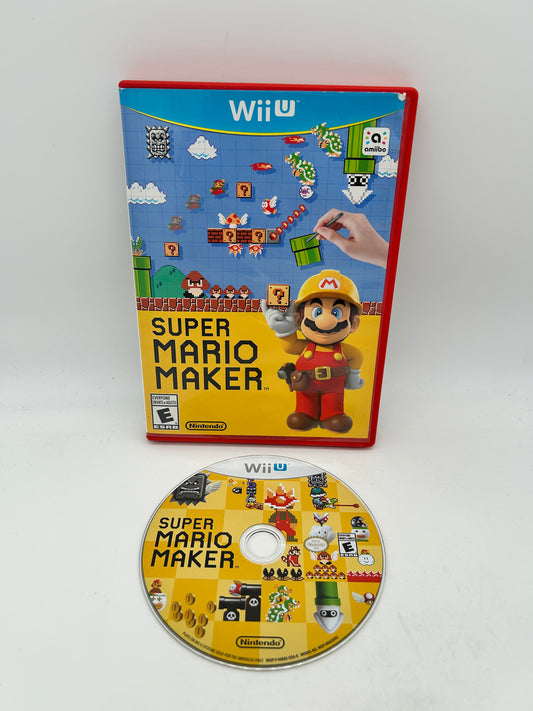 PiXEL-RETRO.COM : NINTENDO WII U COMPLET CIB BOX MANUAL GAME NTSC SUPER MARIO MAKER