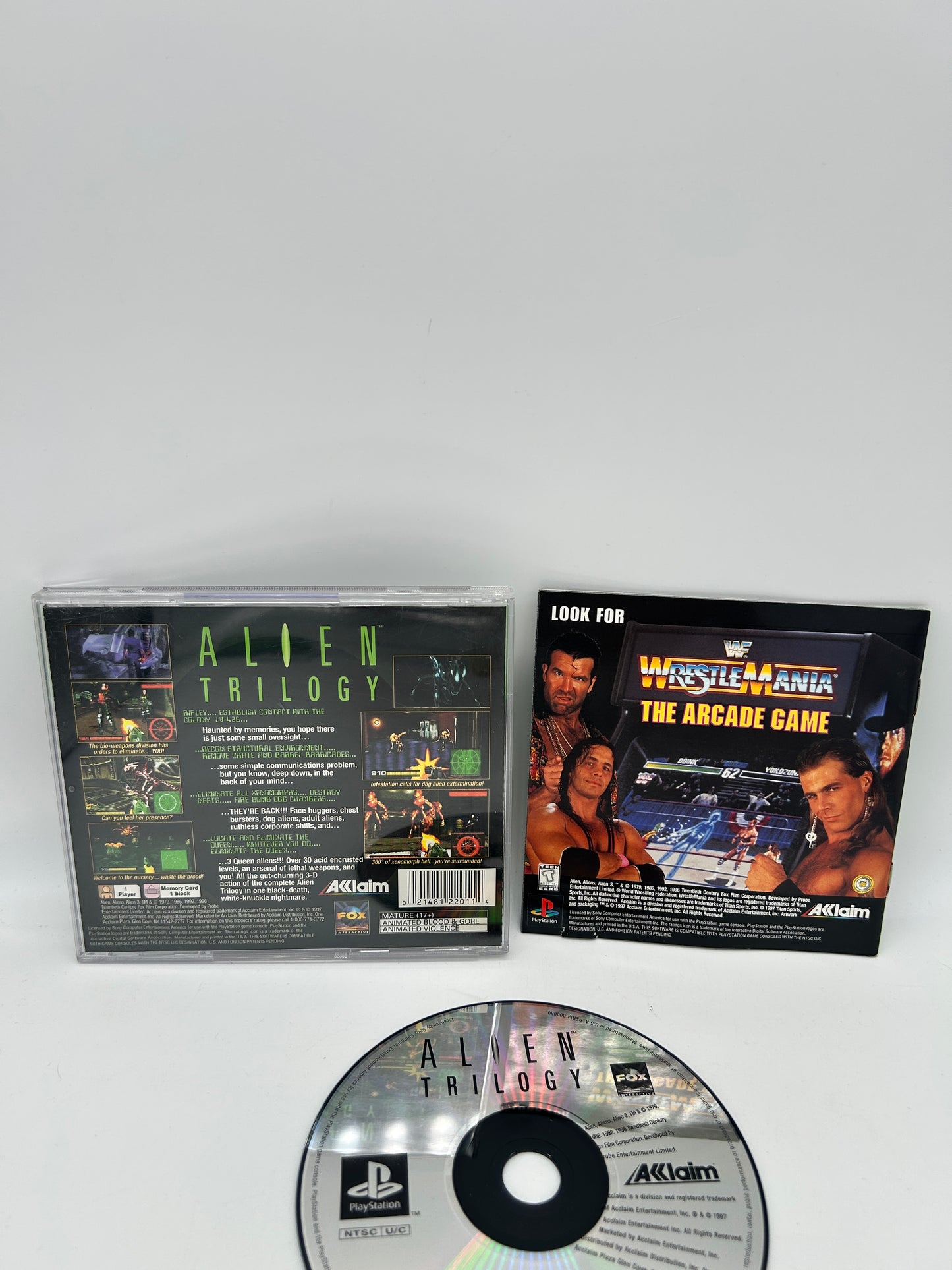 SONY PLAYSTATION [PS1] | ALIEN TRILOGY | GREATEST HITS