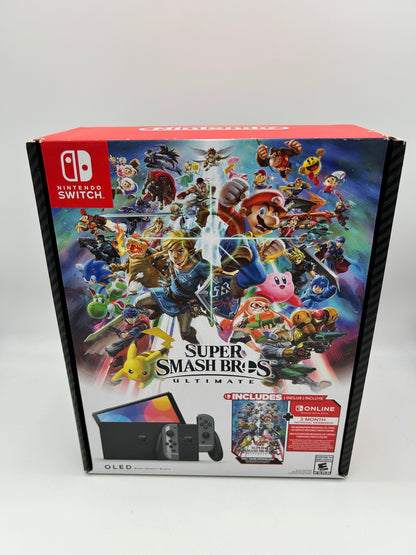 NiNTENDO SWiTCH CONSOLE | OLED MODEL | SUPER SMASH BROS ULTiMATE EDITION