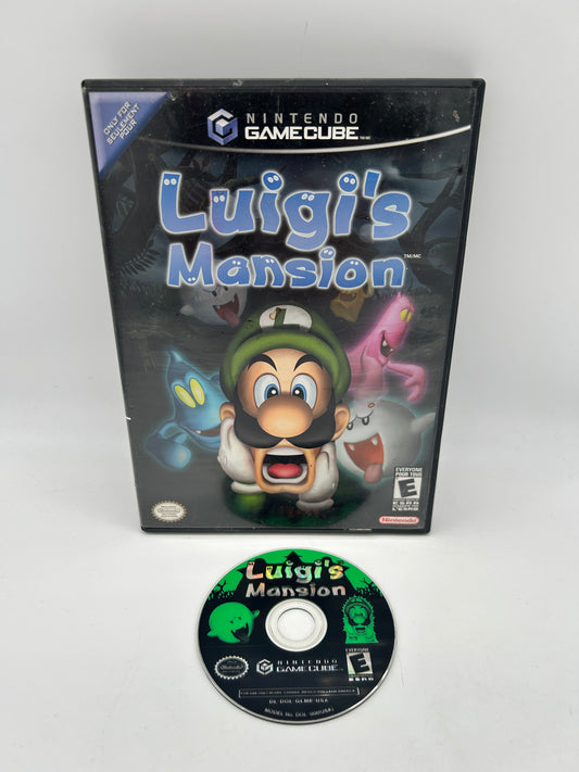 PiXEL-RETRO.COM : NINTENDO GAMECUBE COMPLETE CIB BOX INSTRUCTION MANUAL GAME NTSC LUIGI'S MANSION