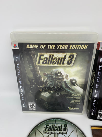 SONY PLAYSTATiON 3 [PS3] | FALLOUT 3 | GAME OF THE YEAR EDiTiON