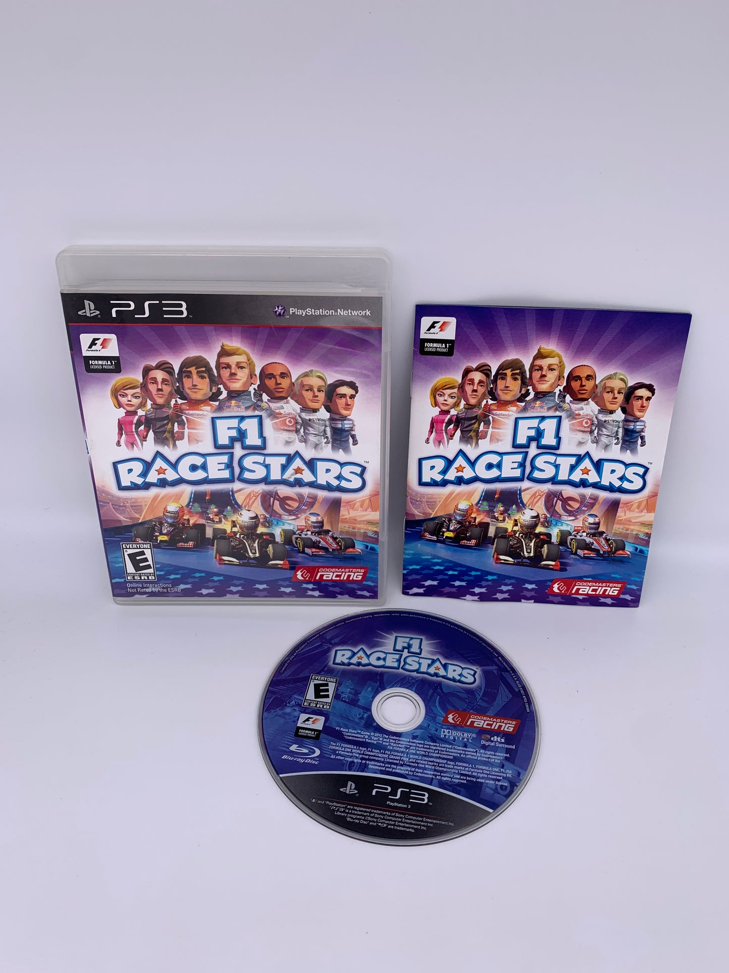 PiXEL-RETRO.COM : SONY PLAYSTATION 3 (PS3) COMPLET CIB BOX MANUAL GAME NTSC F1 RACE STARS