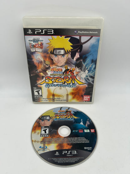 PiXEL-RETRO.COM : SONY PLAYSTATION 3 (PS3) COMPLET CIB BOX MANUAL GAME NTSC NARUTO SHiPPUDEN ULTiMATE NiNJA STORM GENERATiONS