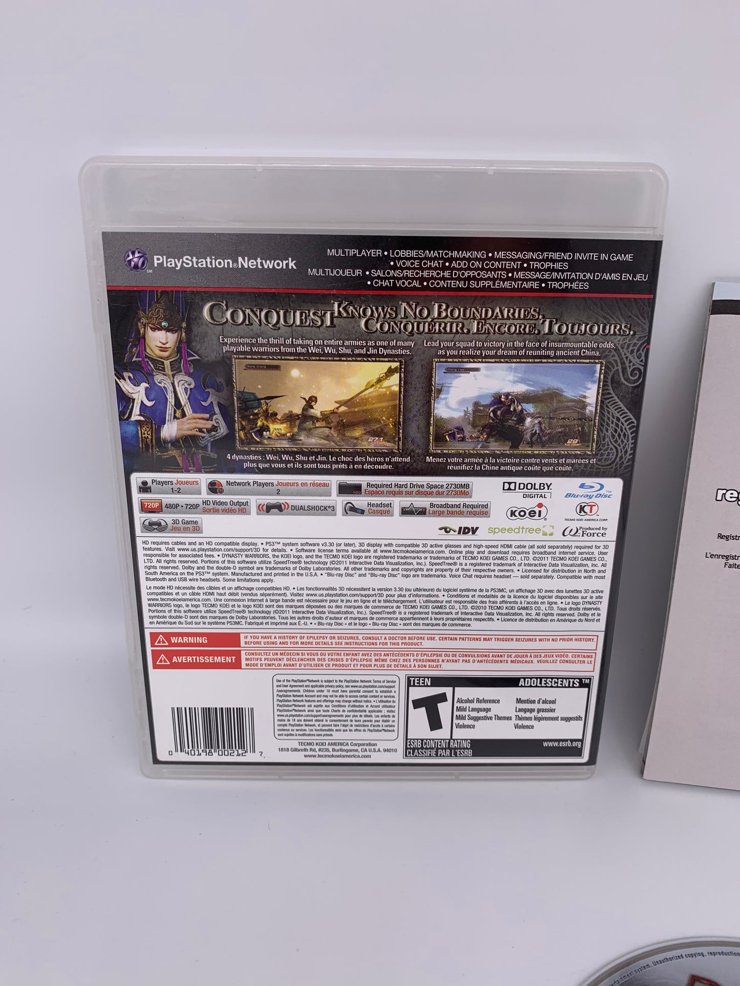 SONY PLAYSTATiON 3 [PS3] | DYNASTY WARRiORS 7